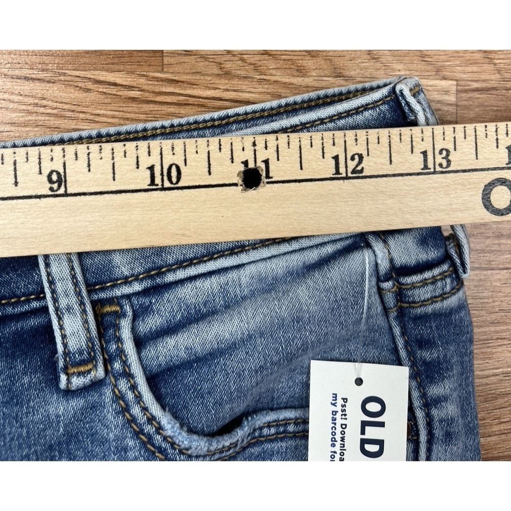 Old Navy High Rise Rockstar Super Skinny Jeans Size 2 Petite NEW - Picture 10 of 12
